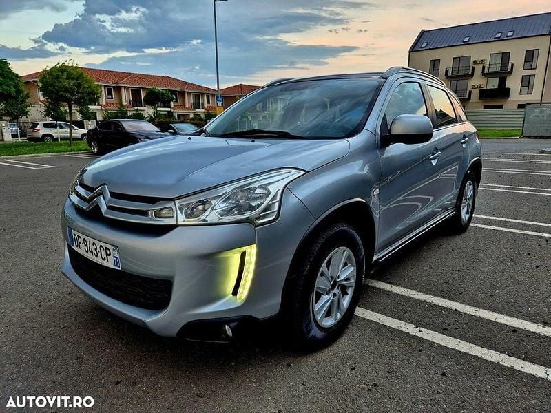 Argint Utilizat 2014 Citroën C4 Aircross Exclusive SUV | 5.750 EUR - Imagine 1/4