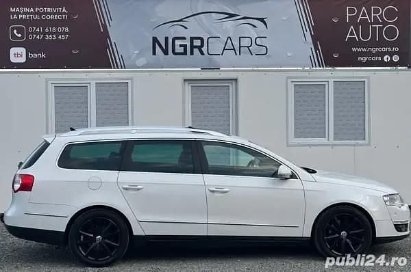 Second-hand VW Passat Highline 170 CP (125 kW) 2009 Alb Break