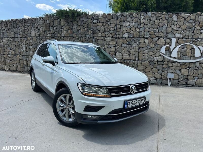 Alb Utilizat 2018 VW Tiguan Highline SUV | 16.450 EUR (Super Preț) - Imagine 1/4