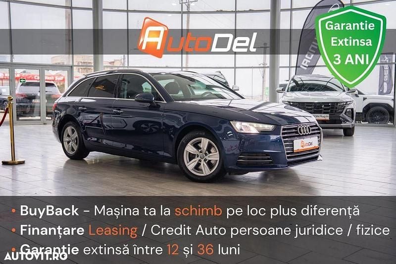 Culoarealbastru Utilizat 2016 Audi A4 Ambiente Break | 12.750 EUR (Scump) - Imagine 1/4