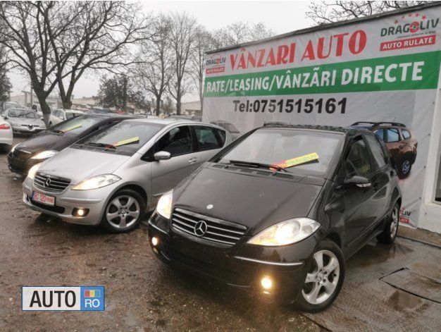 Argintiu Utilizat 2007 Mercedes A180 Hatchback | 2.999 EUR (Preț OK) - Imagine 1/4
