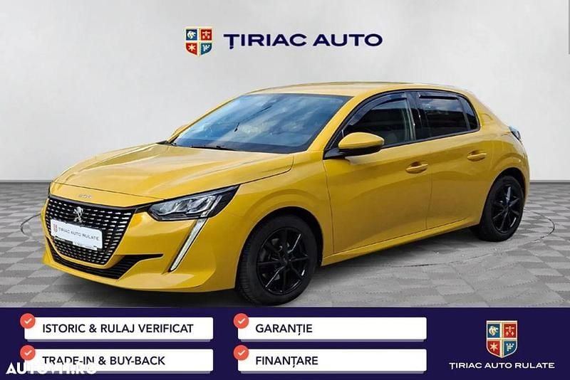 Galbeuriu Utilizat 2020 Peugeot 208 Allure Hatchback | 14.490 EUR (Puțin scump) - Imagine 1/4