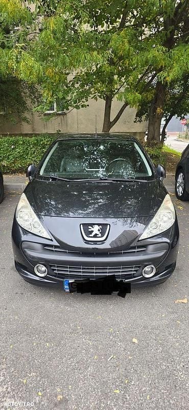 Second-hand Peugeot 207 Premium 120 CP (88 kW) 2008 Culoarenegru Cabrio