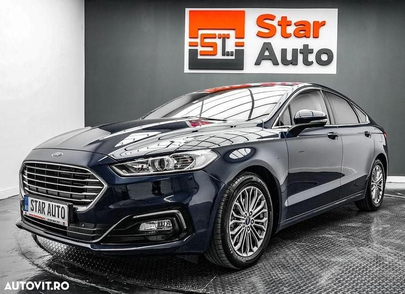 Culoarealbastru Utilizat 2021 Ford Mondeo Titanium Berlinǎ | 16.490 EUR (Preț OK) - Imagine 1/4