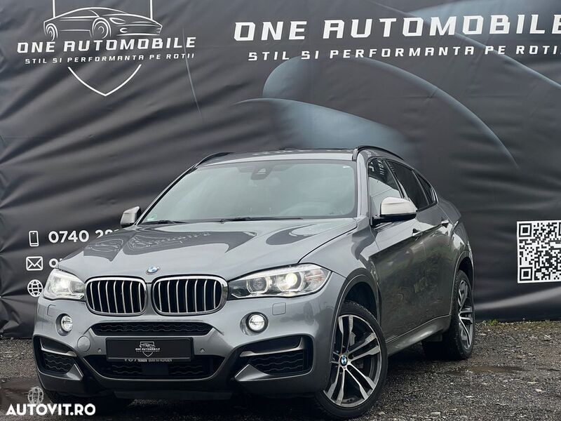 Gri Utilizat 2015 BMW X6 M SUV | 24.999 EUR - Imagine 1/4