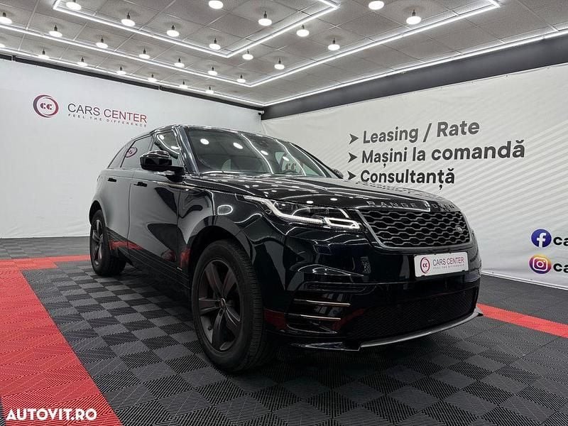 Negru Utilizat 2020 Land Rover Range Rover Velar R-Dynamic SUV | 28.990 EUR (Preț bun) - Imagine 1/4