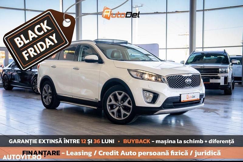 Culoarealb Utilizat 2015 Kia Sorento Vision SUV | 15.499 EUR (Puțin scump) - Imagine 1/4