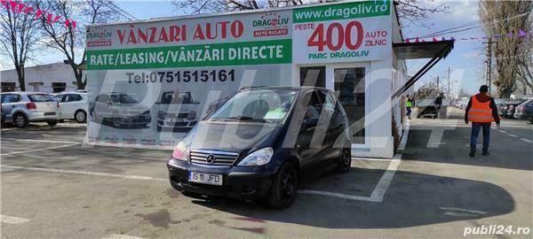 Negru Utilizat 2002 Mercedes A170 Hatchback | 999 EUR - Imagine 1/4