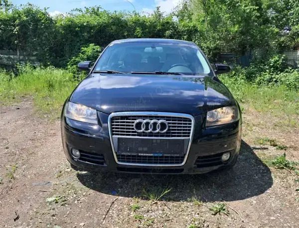 Negru Utilizat 2008 Audi A3 Hatchback | 4.000 EUR - Imagine 1/4