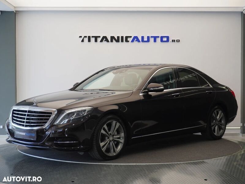 Negru Utilizat 2014 Mercedes S350 Berlinǎ | 27.390 EUR (Scump) - Imagine 1/4