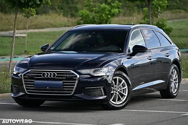 Culoarealbastru Utilizat 2020 Audi A6 Design Break | 28.950 EUR (Preț OK) - Imagine 1/4