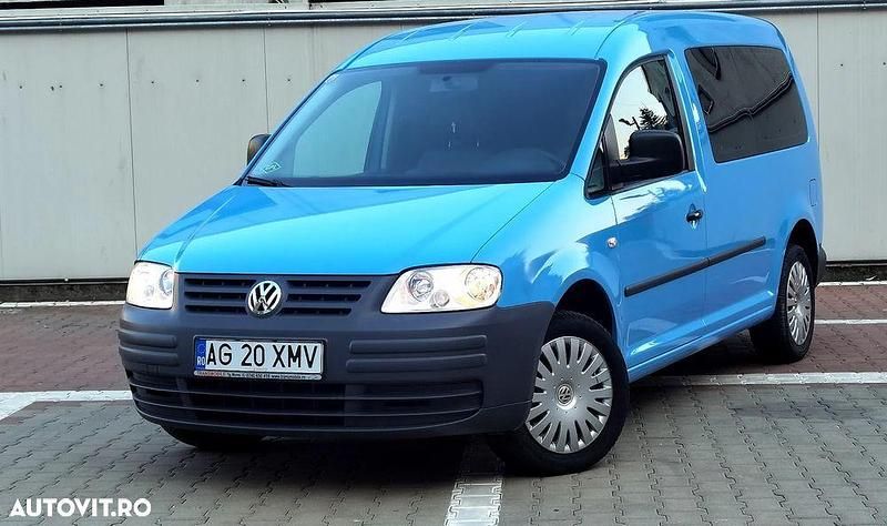 Culoarealbastru Utilizat 2008 VW Caddy Monovolum | 7.200 EUR - Imagine 1/4