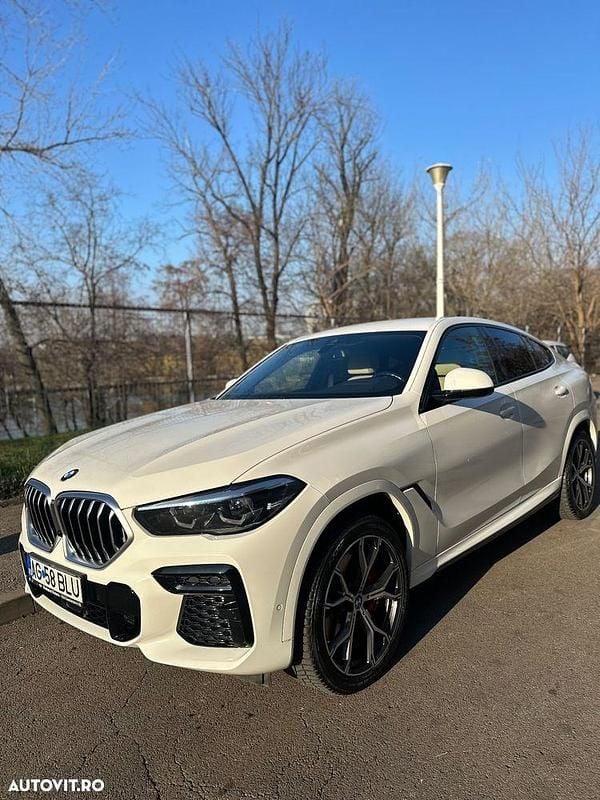 Second-hand BMW X6 285 CP (209 kW) 2021 Culoarealb SUV