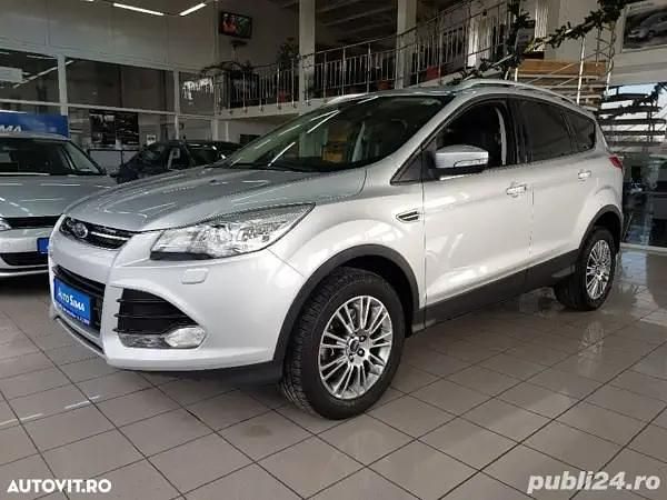 Gri Utilizat 2014 Ford Kuga SUV | 8.250 EUR (Preț bun) - Imagine 1/4