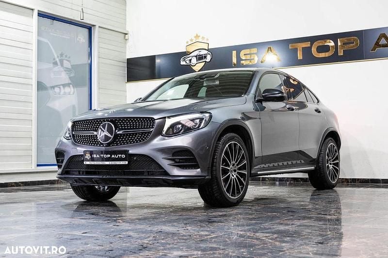 Culoaregri Utilizat 2017 Mercedes GLC250 AMG line Coupe | 31.499 EUR (Preț OK) - Imagine 1/4