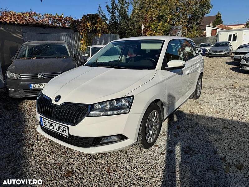 Culoarealb Second-hand 2021 Skoda Fabia Break | 7.865 EUR (Preț bun) - Imagine 1/4