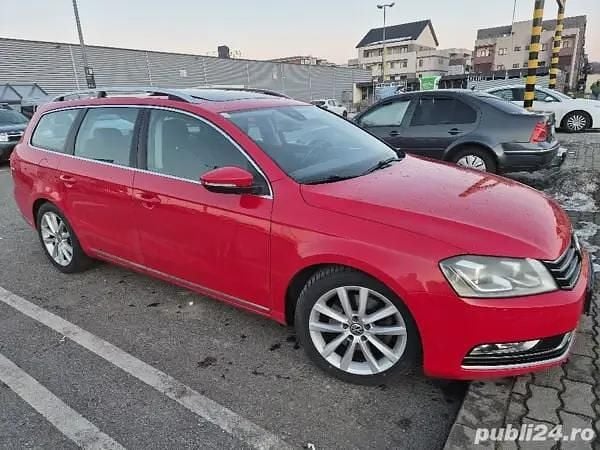 Second-hand VW Passat 177 CP (130 kW) 2013 Rosu Break