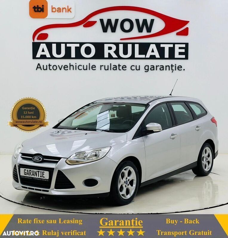 Gri Utilizat 2012 Ford Focus Break | 5.290 EUR (Puțin scump) - Imagine 1/4