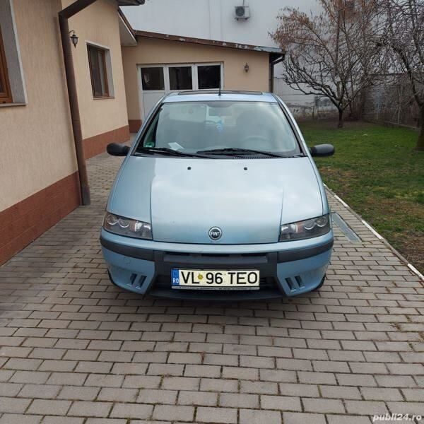 Albastru Utilizat 2001 Fiat Punto Hatchback | 1.600 EUR - Imagine 1/4