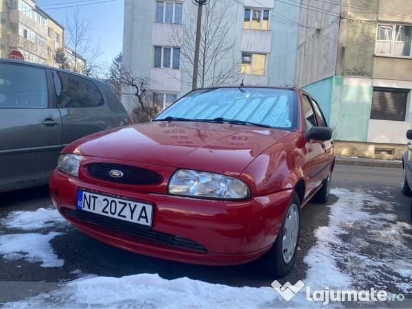 Roșu Utilizat 1998 Ford Fiesta Hatchback | 800 EUR - Imagine 1/4
