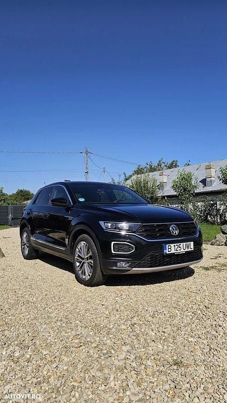 Negru Utilizat 2020 VW T-Roc United SUV | 17.900 EUR (Preț bun) - Imagine 1/4