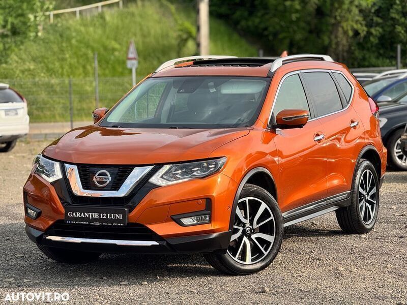 Portocaliu Utilizat 2018 Nissan X-Trail Tekna SUV | 18.499 EUR (Preț OK) - Imagine 1/4