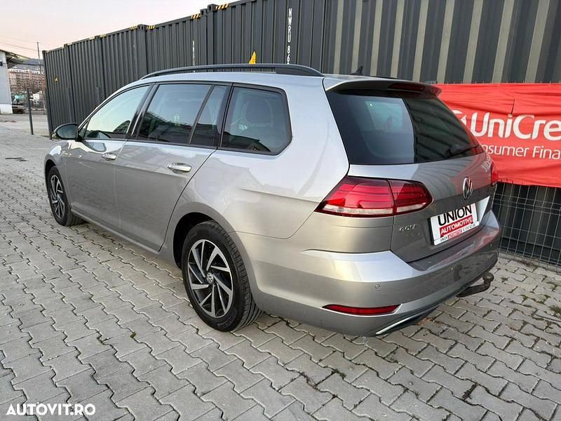 Second-hand VW Golf VII Join 115 CP (84 kW) 2018 Culoareargint Break