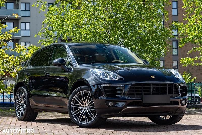 Negru Utilizat 2014 Porsche Macan SUV | 20.800 EUR (Puțin scump) - Imagine 1/4