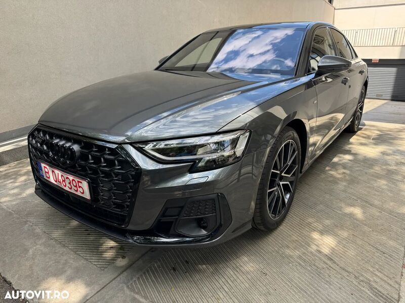 Gri Nouă 2025 Audi A8 Berlinǎ | 90.629 EUR - Imagine 1/4
