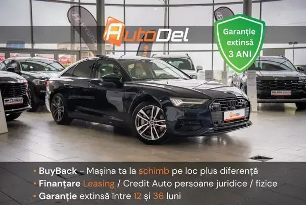 Albastru Utilizat 2022 Audi A6 Berlinǎ | 39.998 EUR (Preț OK) - Imagine 1/4