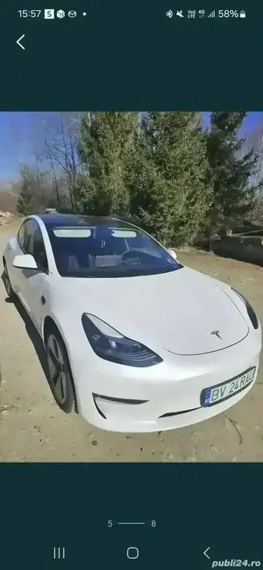Utilizat 2023 Tesla Model 3 Long Range Berlinǎ | 32.000 EUR - Imagine 1/4