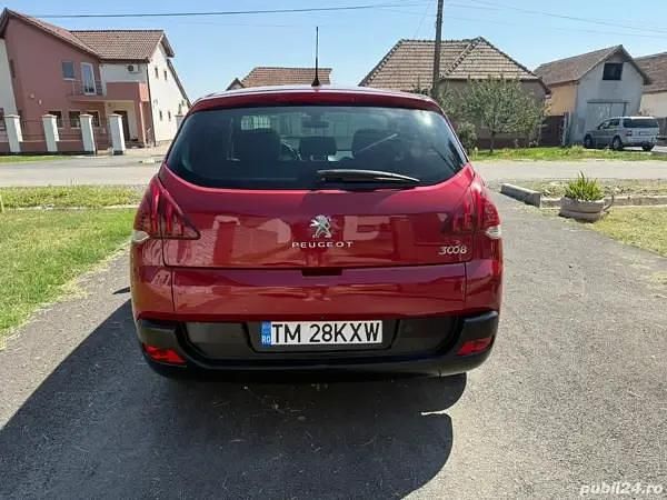 Second-hand Peugeot 3008 110 CP (80 kW) 2014 Rosu Hatchback