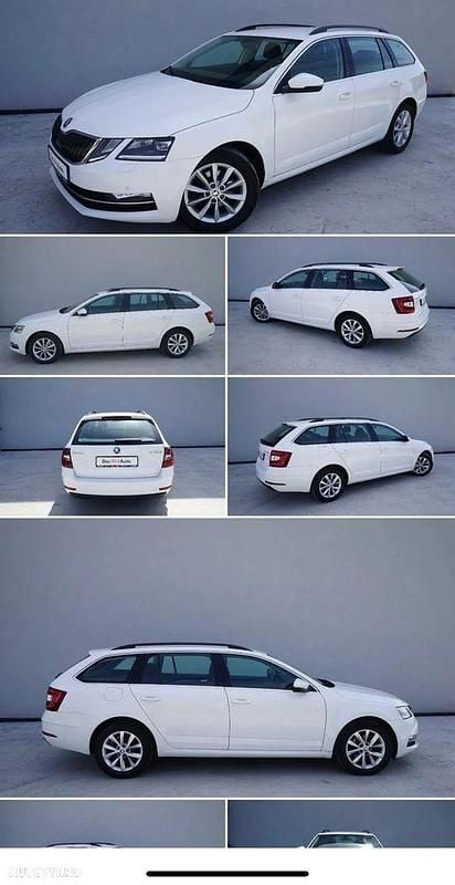 Culoarealb Utilizat 2019 Skoda Octavia Style Break | 10.900 EUR (Preț bun) - Imagine 1/4