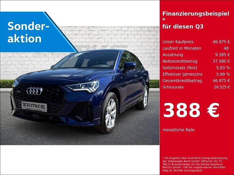 Utilizat 2023 Audi Q3 Sportback S-Line SUV | 50.725 EUR - Imagine 1/1