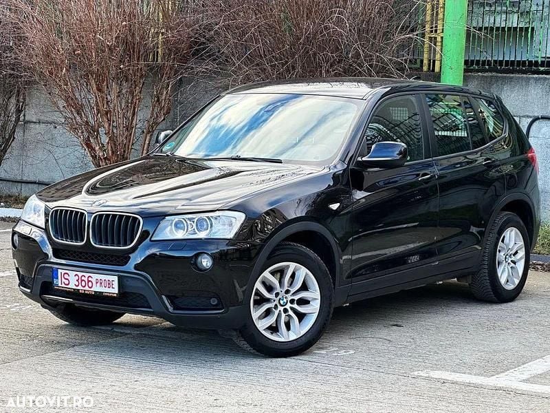 Culoarenegru Utilizat 2012 BMW X3 Sport Line SUV | 11.990 EUR (Preț OK) - Imagine 1/4