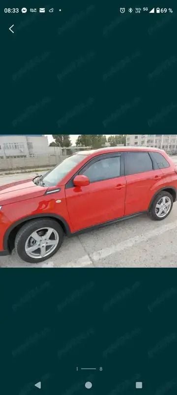 Rosu Utilizat 2018 Suzuki Vitara SUV | 14.300 EUR (Preț OK) - Imagine 1/4
