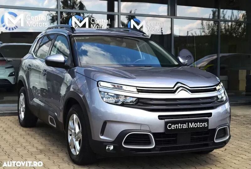 Gri Utilizat 2020 Citroën C5 Aircross Feel SUV | 15.900 EUR (Puțin scump) - Imagine 1/4