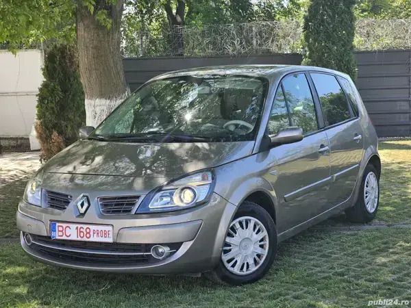 Auriu Utilizat 2008 Renault Scénic II Monovolum | 3.250 EUR - Imagine 1/4