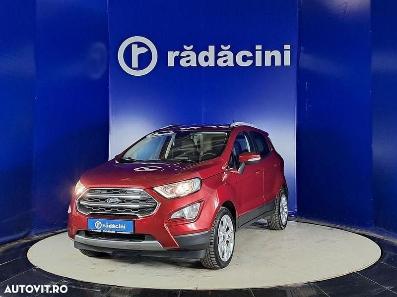 Rosu Utilizat 2020 Ford Ecosport SUV | 14.800 EUR (Preț OK) - Imagine 1/4