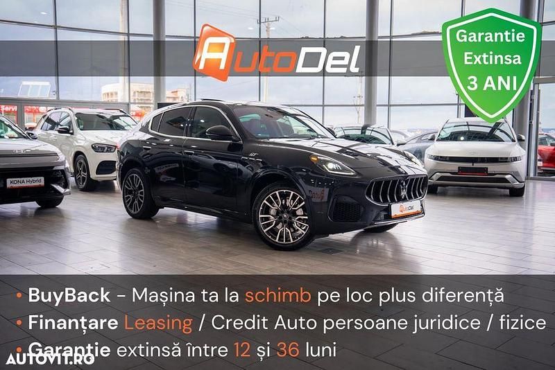 Culoarenegru Utilizat 2023 Maserati Grecale SUV | 56.466 EUR - Imagine 1/4