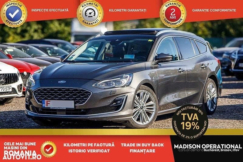 Culoarealbastru Utilizat 2019 Ford Focus Berlinǎ | 13.998 EUR - Imagine 1/4