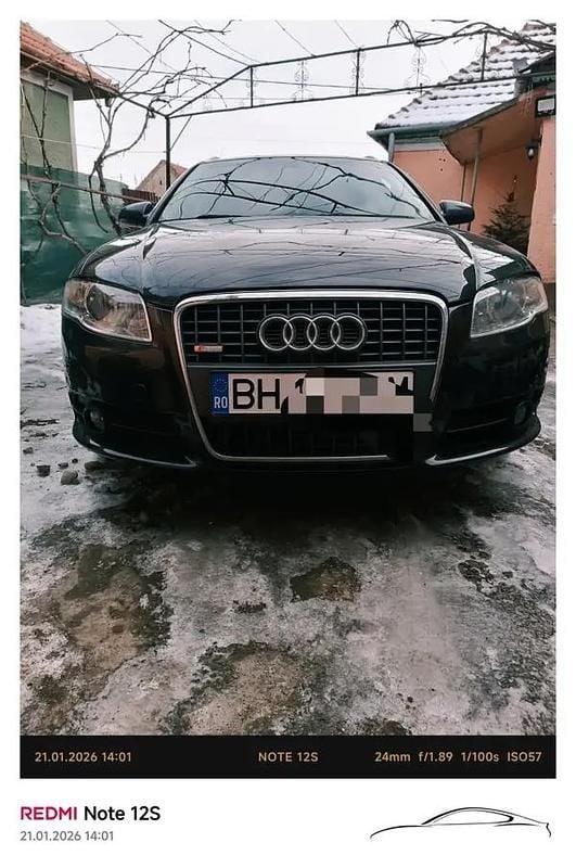 Second-hand Audi A4 103 CP (75 kW) 2008 Negru Break