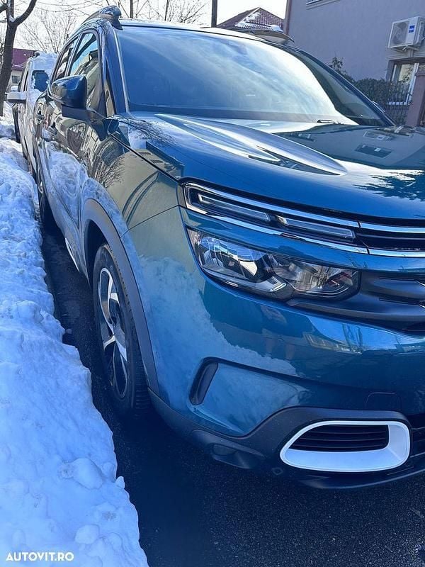 Second-hand Citroën C5 Aircross Live 130 CP (95 kW) 2019 Culoareverde SUV