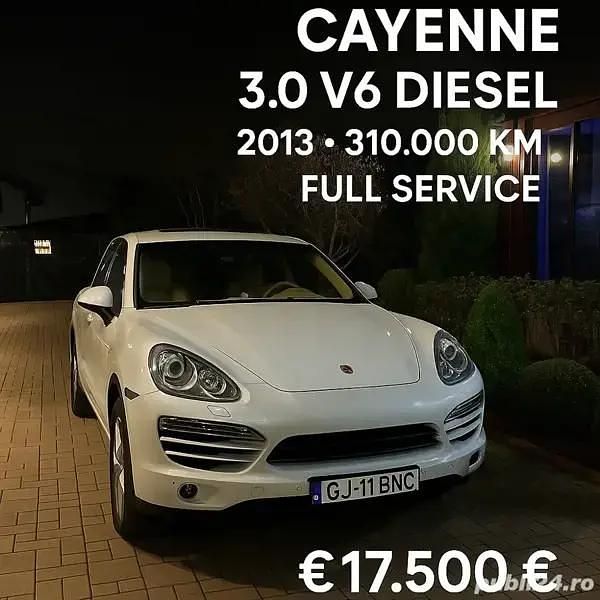 Alb Utilizat 2013 Porsche Cayenne SUV | 17.500 EUR (Scump) - Imagine 1/4
