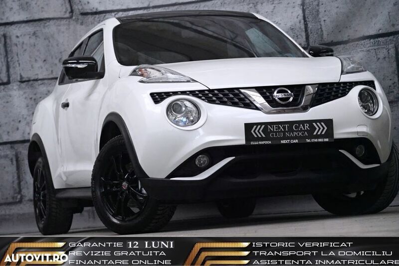 Alb Utilizat 2015 Nissan Juke Tekna SUV | 8.750 EUR (Preț OK) - Imagine 1/4
