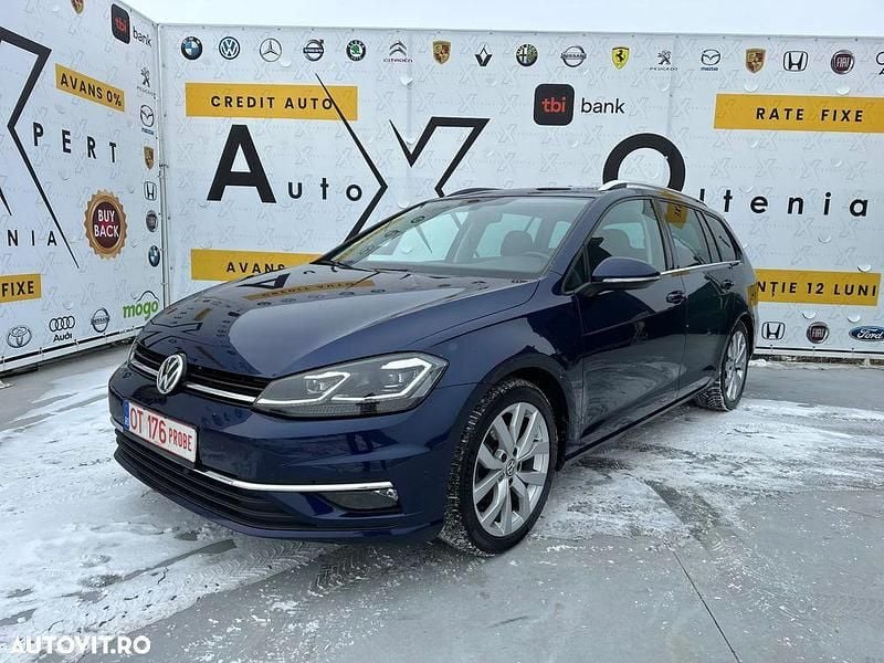 Culoarealbastru Utilizat 2018 VW Golf VII Highline Break | 8.900 EUR (Super Preț) - Imagine 1/4