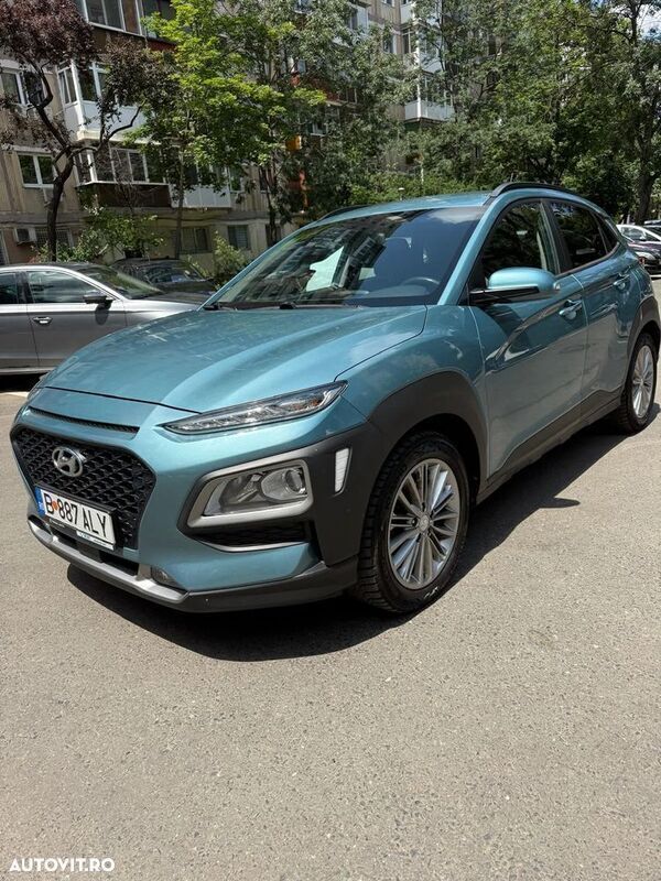 Albastru Utilizat 2019 Hyundai Kona SUV | 13.700 EUR (Preț bun) - Imagine 1/4