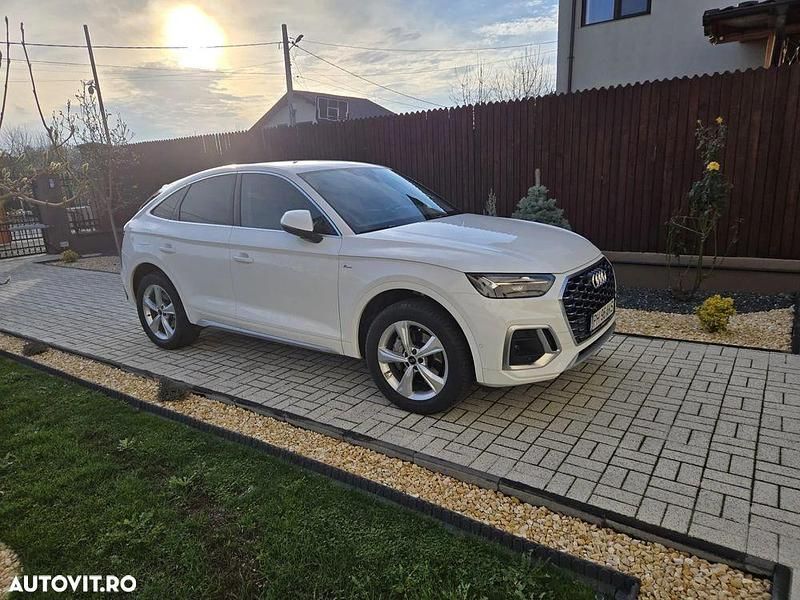 Culoarealb Utilizat 2023 Audi Q5 Sportback S-Line SUV | 45.000 EUR (Preț OK) - Imagine 1/4