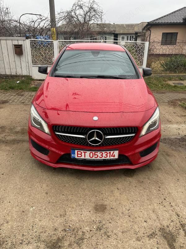 Rosu Utilizat 2015 Mercedes CLA200 AMG Berlinǎ | 14.450 EUR (Preț OK) - Imagine 1/4