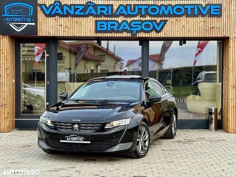 Culoarenegru Utilizat 2020 Peugeot 508 Allure Coupe | 14.990 EUR (Preț bun) - Imagine 1/4